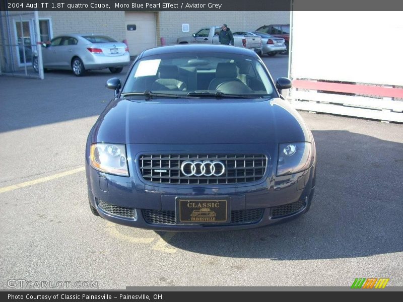 Moro Blue Pearl Effect / Aviator Grey 2004 Audi TT 1.8T quattro Coupe
