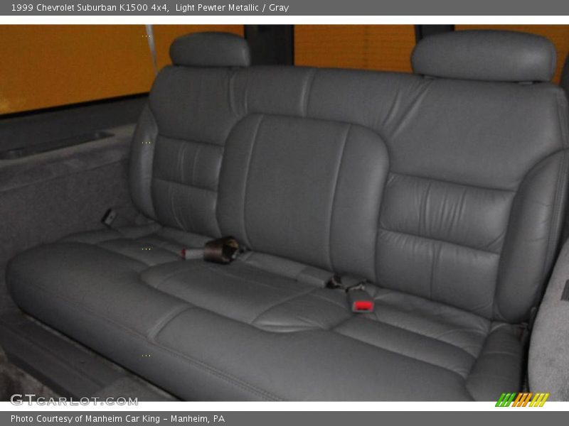 Light Pewter Metallic / Gray 1999 Chevrolet Suburban K1500 4x4