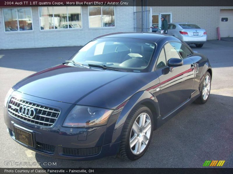 Moro Blue Pearl Effect / Aviator Grey 2004 Audi TT 1.8T quattro Coupe