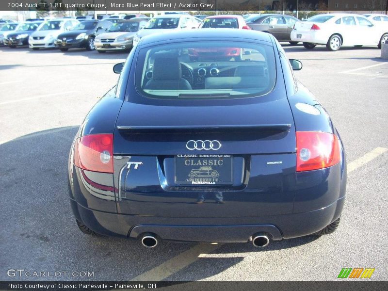 Moro Blue Pearl Effect / Aviator Grey 2004 Audi TT 1.8T quattro Coupe