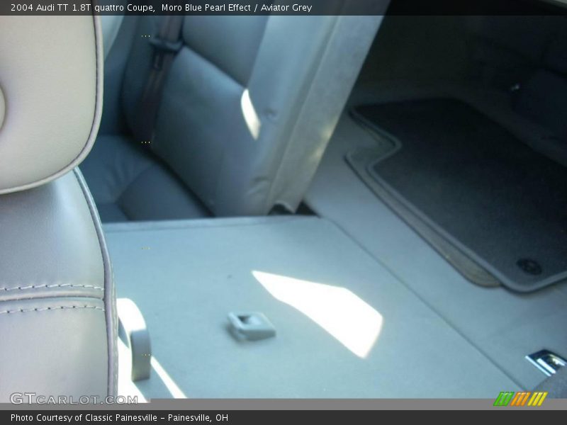 Moro Blue Pearl Effect / Aviator Grey 2004 Audi TT 1.8T quattro Coupe