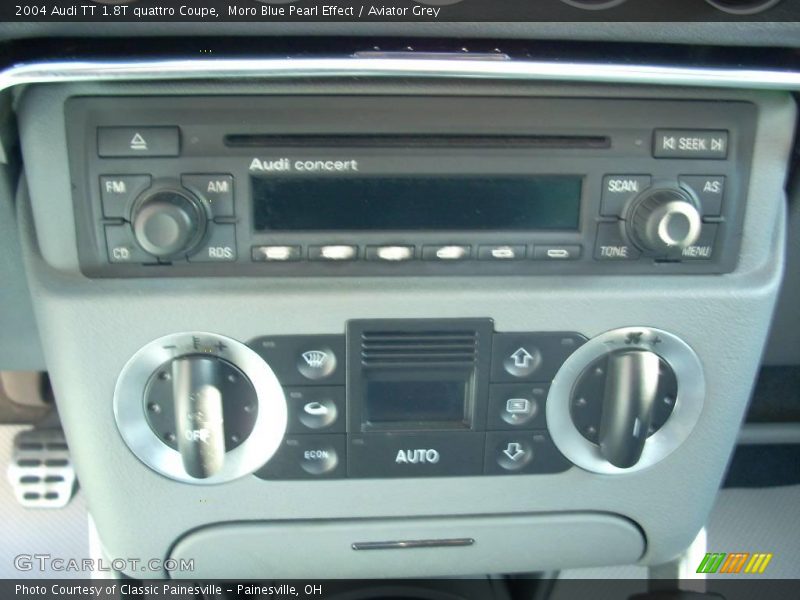 Moro Blue Pearl Effect / Aviator Grey 2004 Audi TT 1.8T quattro Coupe