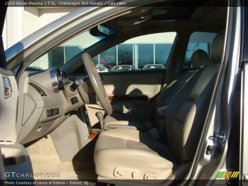 Champagne Mist Metallic / Cafe Latte 2004 Nissan Maxima 3.5 SL