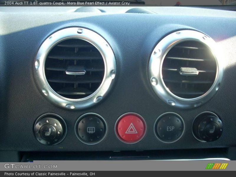 Moro Blue Pearl Effect / Aviator Grey 2004 Audi TT 1.8T quattro Coupe
