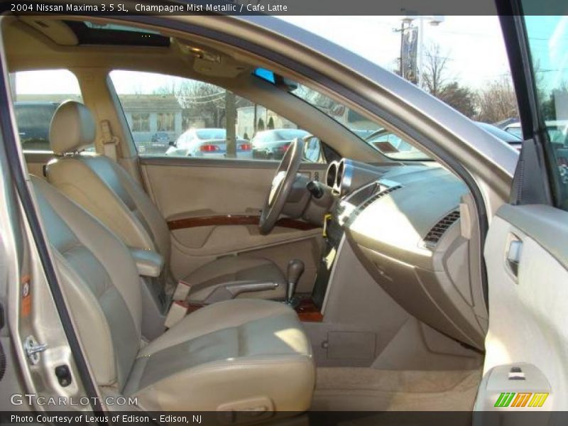 Champagne Mist Metallic / Cafe Latte 2004 Nissan Maxima 3.5 SL