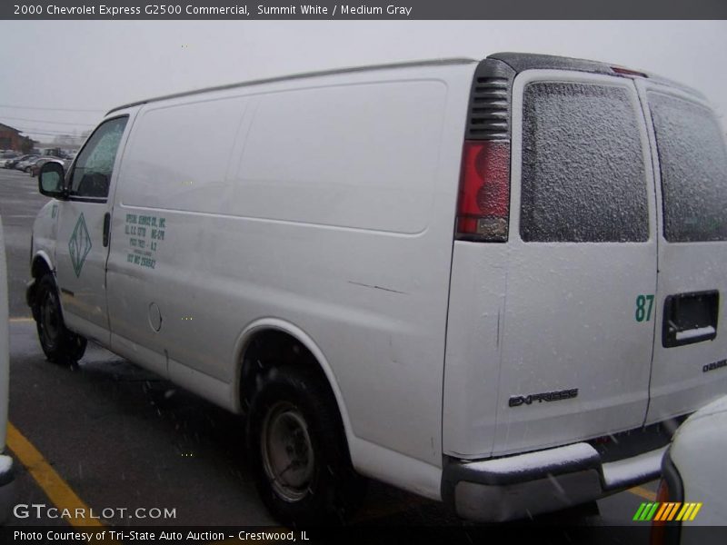 Summit White / Medium Gray 2000 Chevrolet Express G2500 Commercial