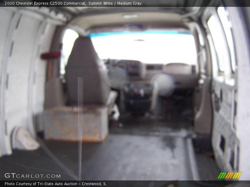 Summit White / Medium Gray 2000 Chevrolet Express G2500 Commercial