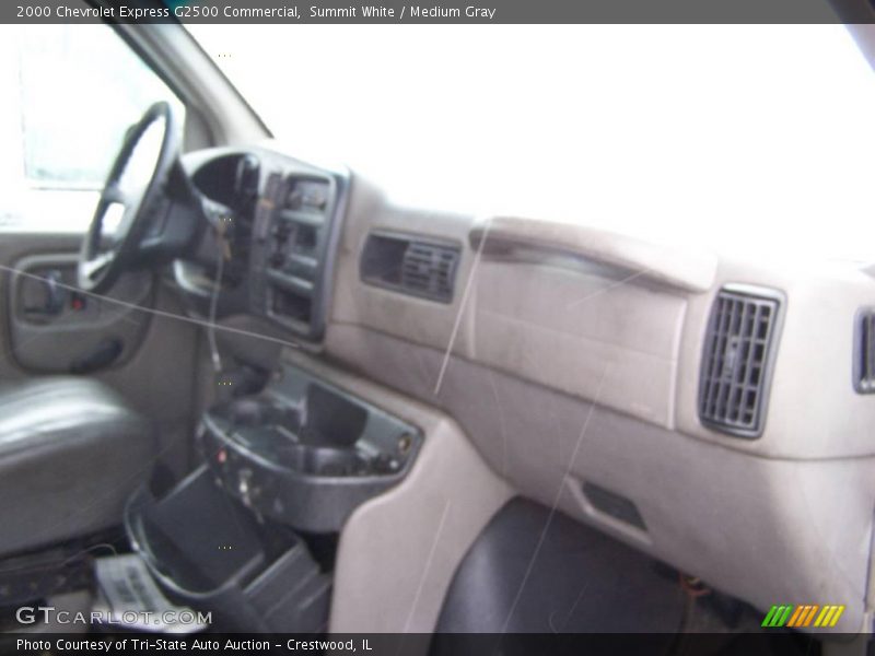 Summit White / Medium Gray 2000 Chevrolet Express G2500 Commercial