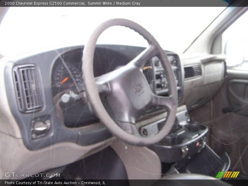 Summit White / Medium Gray 2000 Chevrolet Express G2500 Commercial