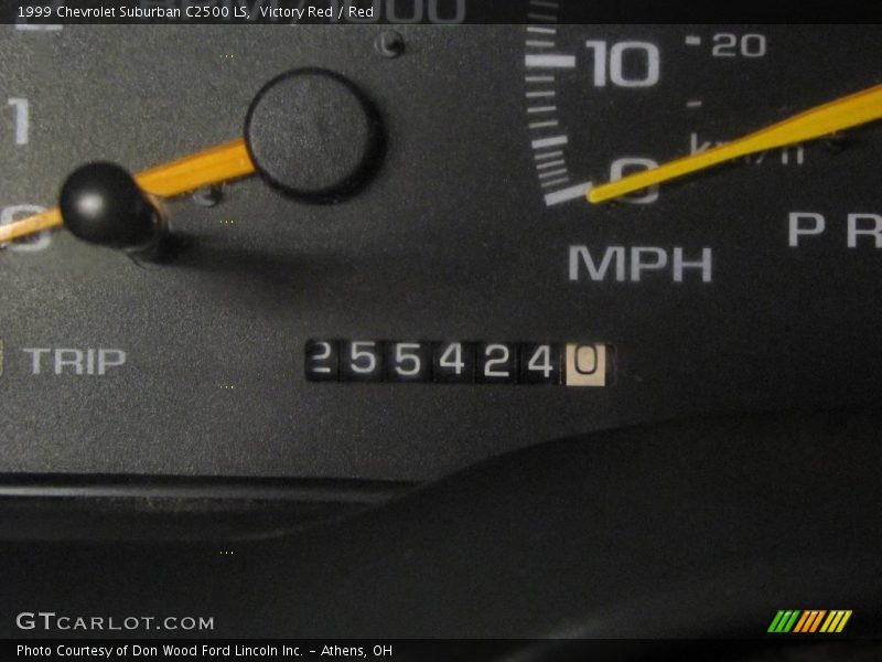 Victory Red / Red 1999 Chevrolet Suburban C2500 LS