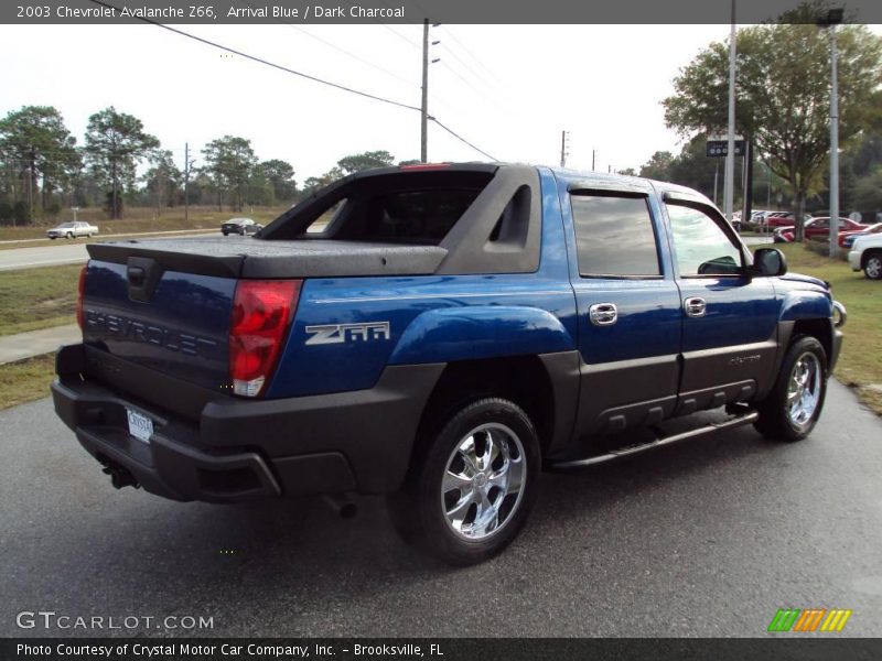 Arrival Blue / Dark Charcoal 2003 Chevrolet Avalanche Z66