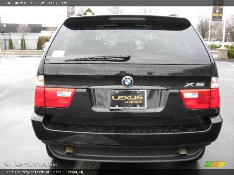Jet Black / Black 2005 BMW X5 3.0i