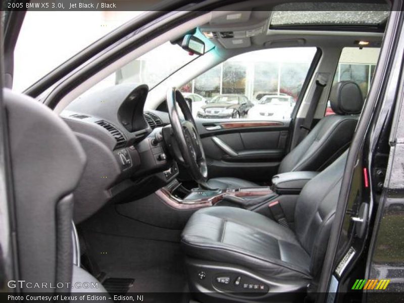 Jet Black / Black 2005 BMW X5 3.0i