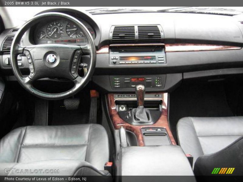 Jet Black / Black 2005 BMW X5 3.0i