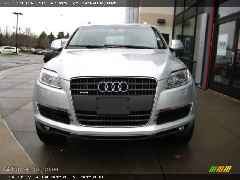Light Silver Metallic / Black 2007 Audi Q7 4.2 Premium quattro