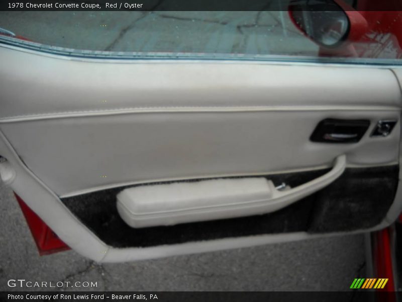 Red / Oyster 1978 Chevrolet Corvette Coupe
