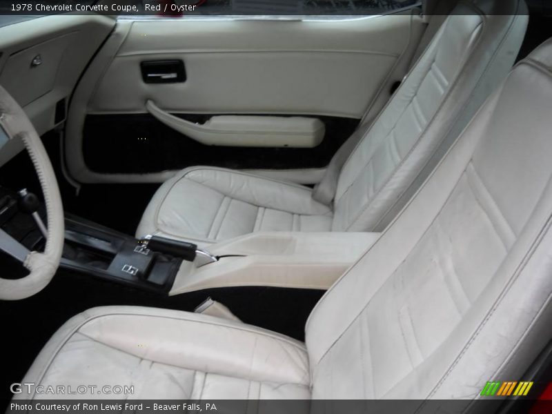 Red / Oyster 1978 Chevrolet Corvette Coupe