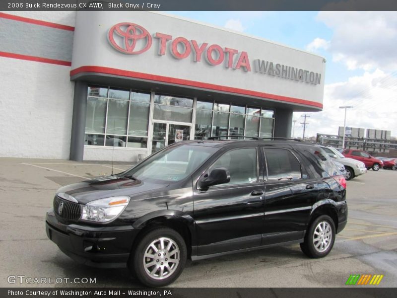 Black Onyx / Gray 2006 Buick Rendezvous CX AWD