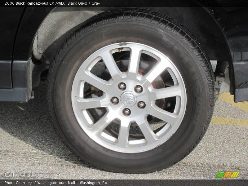 Black Onyx / Gray 2006 Buick Rendezvous CX AWD