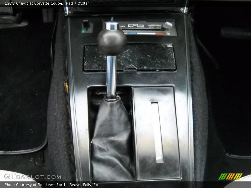 Red / Oyster 1978 Chevrolet Corvette Coupe