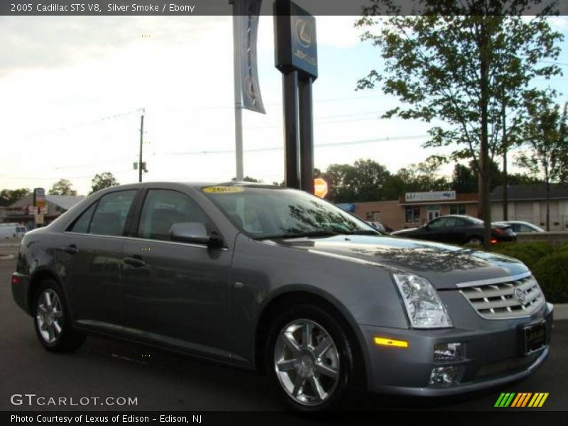 Silver Smoke / Ebony 2005 Cadillac STS V8