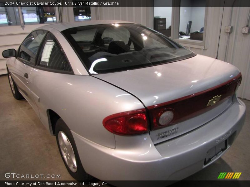 Ultra Silver Metallic / Graphite 2004 Chevrolet Cavalier Coupe