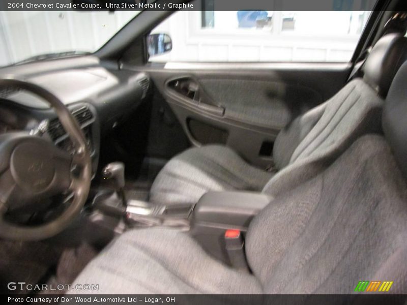 Ultra Silver Metallic / Graphite 2004 Chevrolet Cavalier Coupe