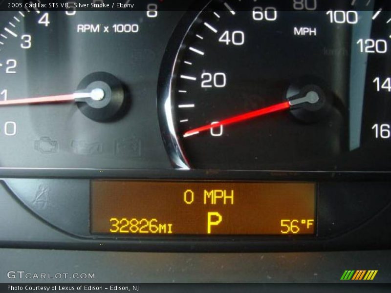 Silver Smoke / Ebony 2005 Cadillac STS V8