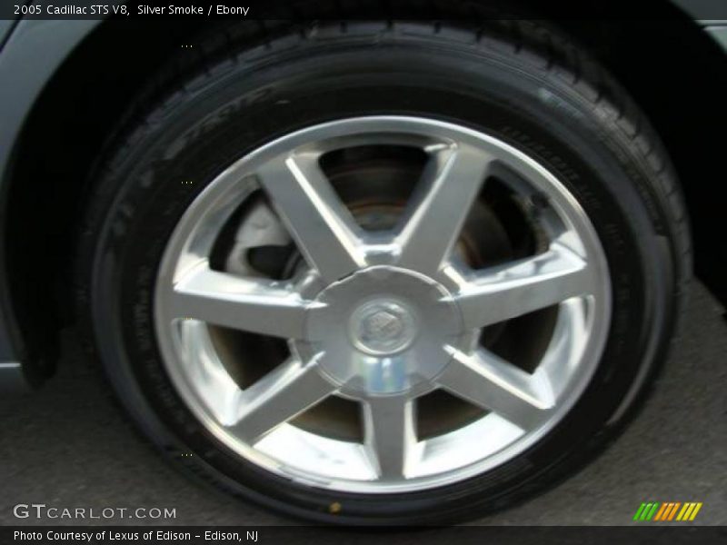 Silver Smoke / Ebony 2005 Cadillac STS V8
