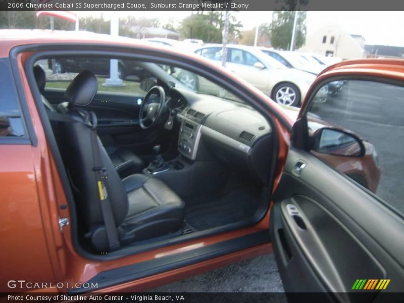 Sunburst Orange Metallic / Ebony 2006 Chevrolet Cobalt SS Supercharged Coupe