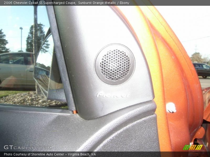 Sunburst Orange Metallic / Ebony 2006 Chevrolet Cobalt SS Supercharged Coupe