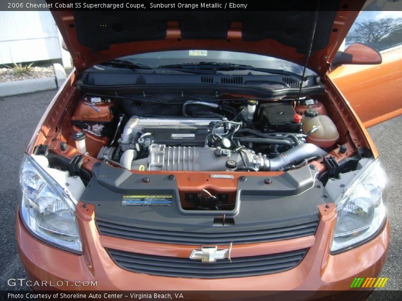 Sunburst Orange Metallic / Ebony 2006 Chevrolet Cobalt SS Supercharged Coupe