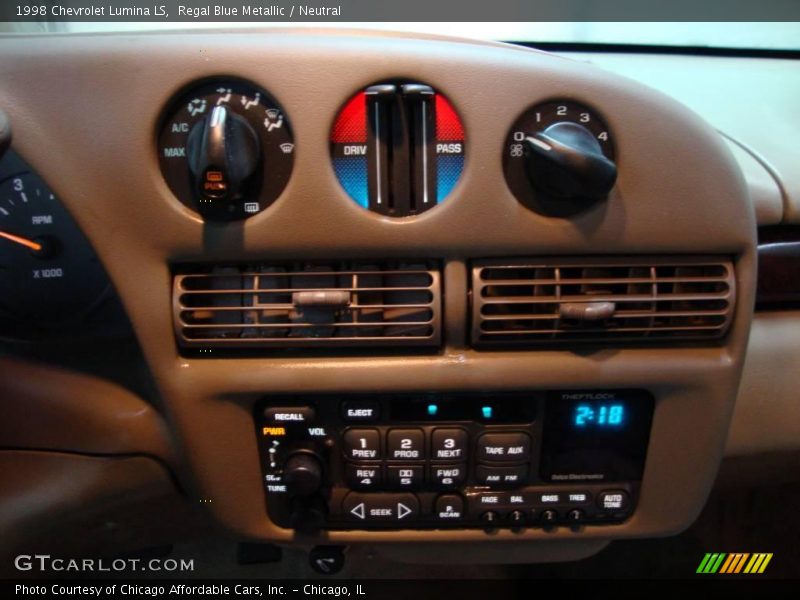 Regal Blue Metallic / Neutral 1998 Chevrolet Lumina LS