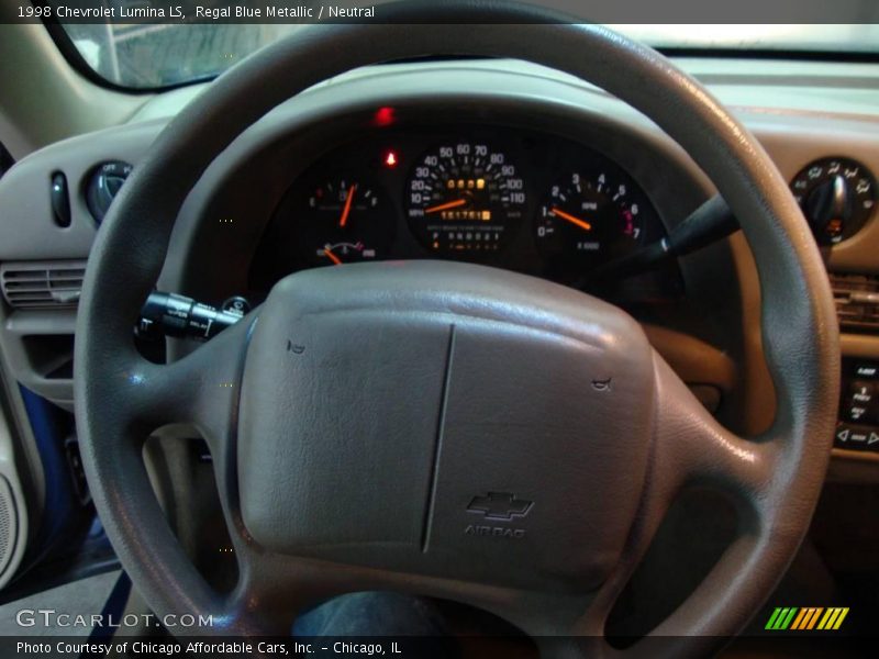 Regal Blue Metallic / Neutral 1998 Chevrolet Lumina LS
