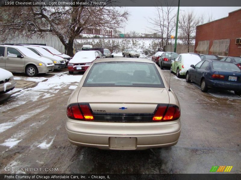 Light Driftwood Metallic / Neutral 1998 Chevrolet Lumina