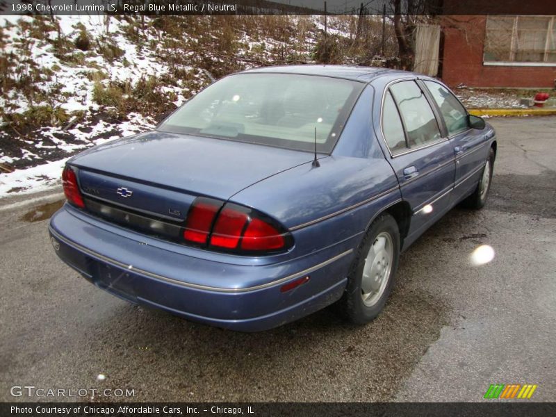 Regal Blue Metallic / Neutral 1998 Chevrolet Lumina LS