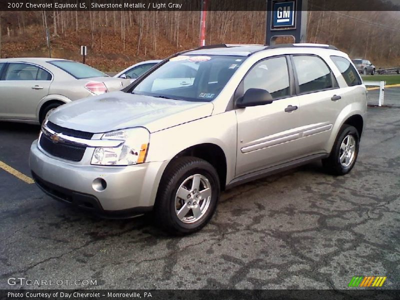 Silverstone Metallic / Light Gray 2007 Chevrolet Equinox LS