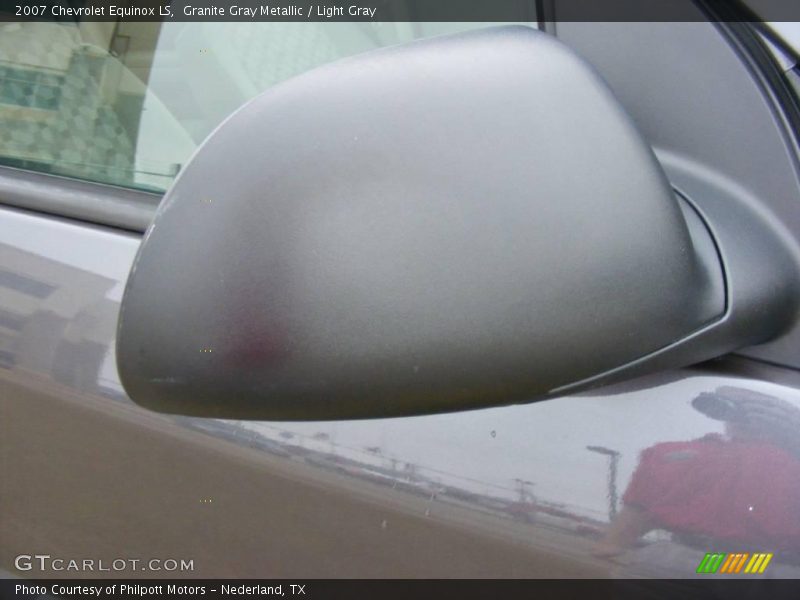 Granite Gray Metallic / Light Gray 2007 Chevrolet Equinox LS