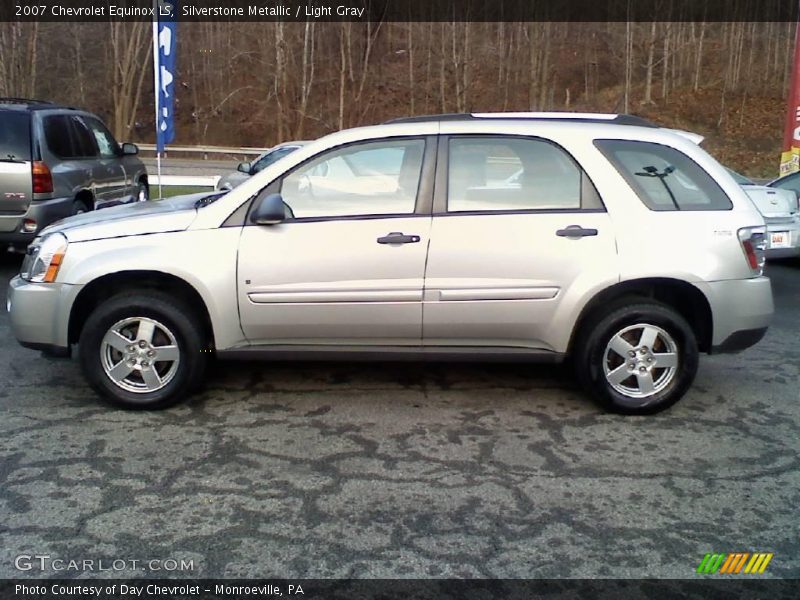 Silverstone Metallic / Light Gray 2007 Chevrolet Equinox LS