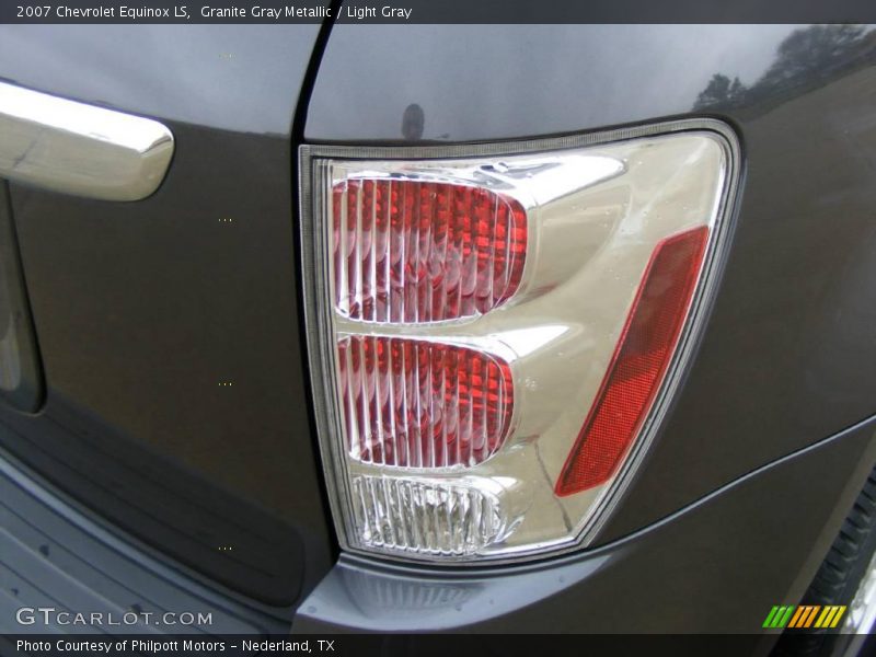 Granite Gray Metallic / Light Gray 2007 Chevrolet Equinox LS