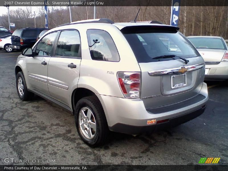 Silverstone Metallic / Light Gray 2007 Chevrolet Equinox LS