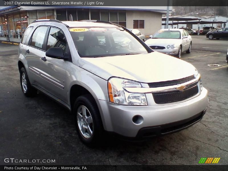 Silverstone Metallic / Light Gray 2007 Chevrolet Equinox LS