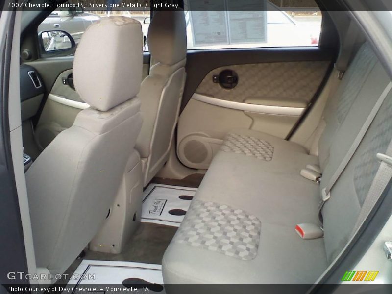 Silverstone Metallic / Light Gray 2007 Chevrolet Equinox LS