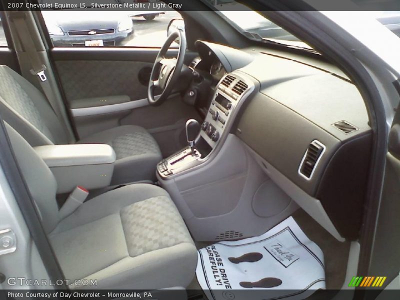Silverstone Metallic / Light Gray 2007 Chevrolet Equinox LS