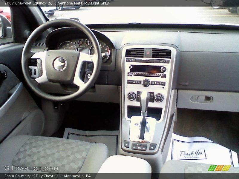 Silverstone Metallic / Light Gray 2007 Chevrolet Equinox LS
