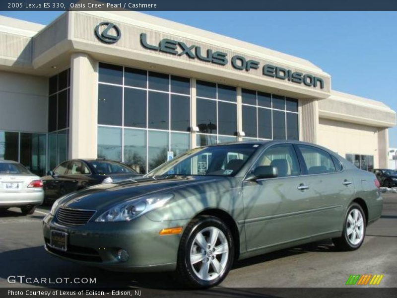 Oasis Green Pearl / Cashmere 2005 Lexus ES 330