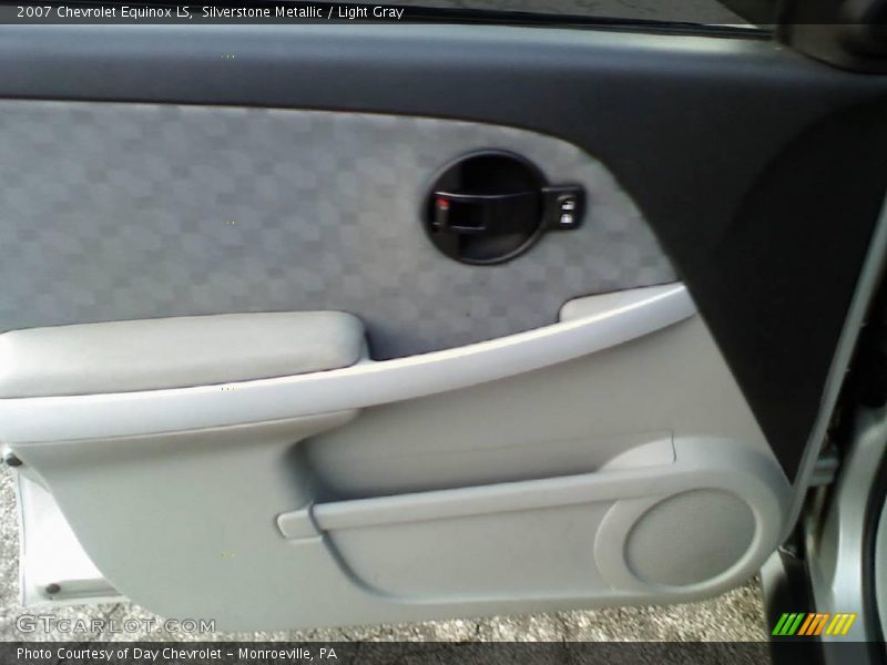 Silverstone Metallic / Light Gray 2007 Chevrolet Equinox LS