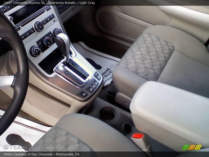 Silverstone Metallic / Light Gray 2007 Chevrolet Equinox LS