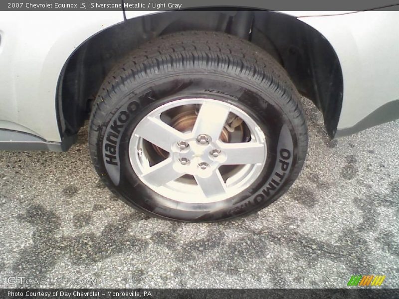 Silverstone Metallic / Light Gray 2007 Chevrolet Equinox LS