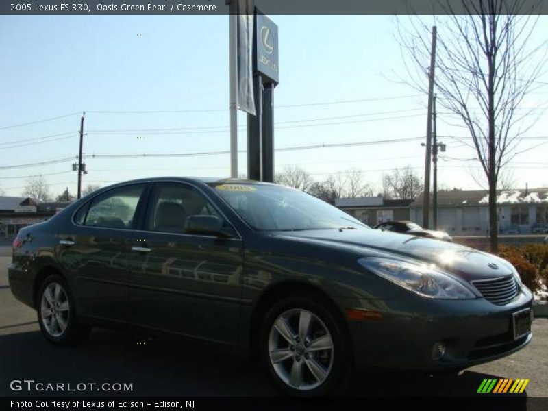 Oasis Green Pearl / Cashmere 2005 Lexus ES 330